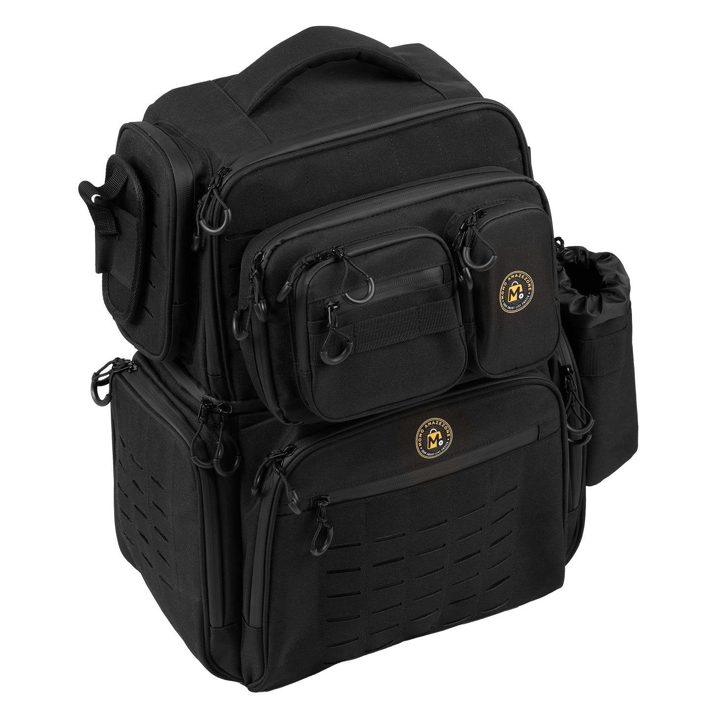 Fishing Backpack with Waterproof Zippers & Cooler Compartment