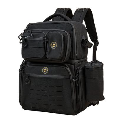 Fishing Backpack with Waterproof Zippers & Cooler Compartment