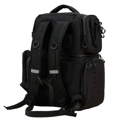 Fishing Backpack with Waterproof Zippers & Cooler Compartment
